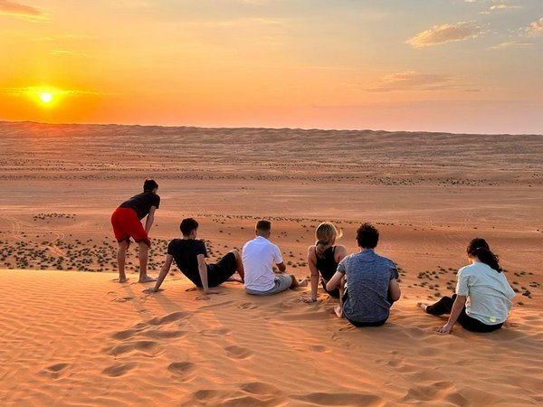 tramonto_sulle_dune_oman | Avventure nel Mondo